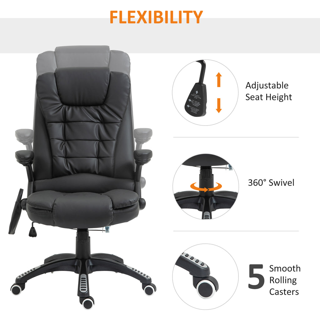 Heating Massaging Office Chair