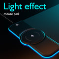 Desk-Sized Mousepad With Wireless Charger