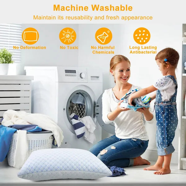 Self-Cooling Memory Foam Pillow