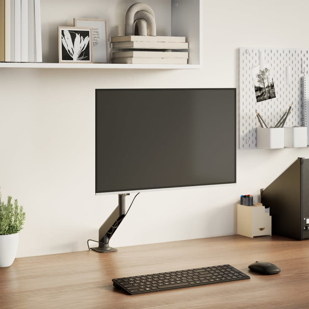 Semi-Portable Adjustable Monitor Mount